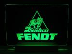 Fendt Dieselross Oltimer Traktor LED Schild